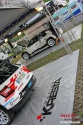 Rallye Český Krumlov: Čtvrtek v areálu výstaviště v Českých Budějovicích